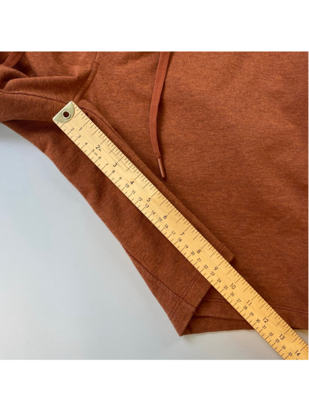 Lululemon City Sweat Shorts 9” Mens Large Heathered Dark Terracotta 2019 M7AB5S - Picture 11 of 16